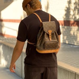 Vintage Louis Vuitton Montsouris MM Backpack